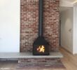 Concrete Tile Fireplace Awesome Red Bricks and Concrete are the Perfect Backdrop to A Cast