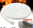 Congo Fireplace Unique Wood Stove Door Gasket Round Fiberglass Rope Seal High Density Fibreglass Strips Rope 9 5mmx2m