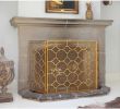 Contemporary Fireplace Screens Unique Bronze Mesh Fireplace Guard Gold Fireplace Screen French