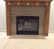 Contemporary Fireplace Surround Fresh Fireplace Mantle Of Reclaimed Fir and Mexican Tile