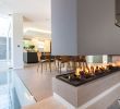 Contemporary Gas Fireplace Luxury This Stunning Three Sided Gas Fireplace forms Part Of A Room