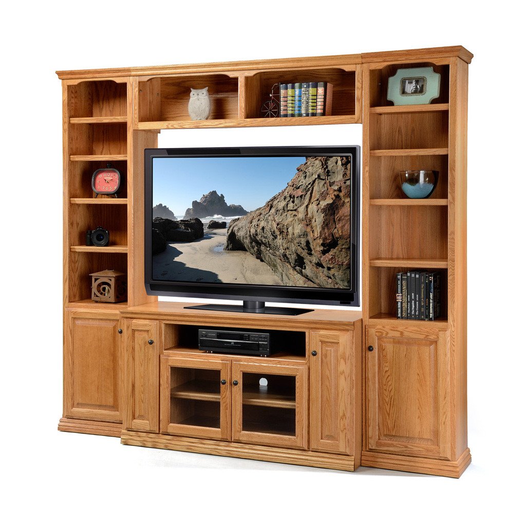 Contemporary Tv Stand with Fireplace New Od O T54wall Traditional Oak Wall System with 54" Tv Stand