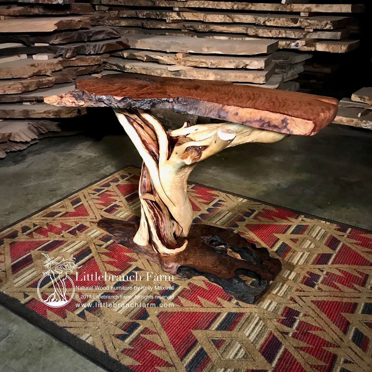 Live Edge Juniper Log Table 460d64c2cece71c c8e0617a1d9