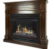 Converting Gas Fireplace to Wood Burning Elegant Pleasant Hearth 45 88 In Dual Burner Cherry Gas Fireplace at