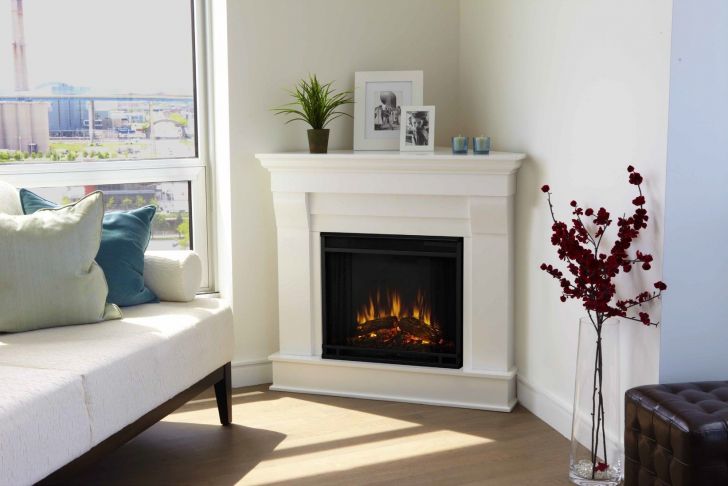 Corner Electric Fireplace Best Of Best White Real Looking Electric Fireplace
