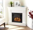 Corner Faux Fireplace Elegant Real Flame Chateau Corner Electric Fireplace White White