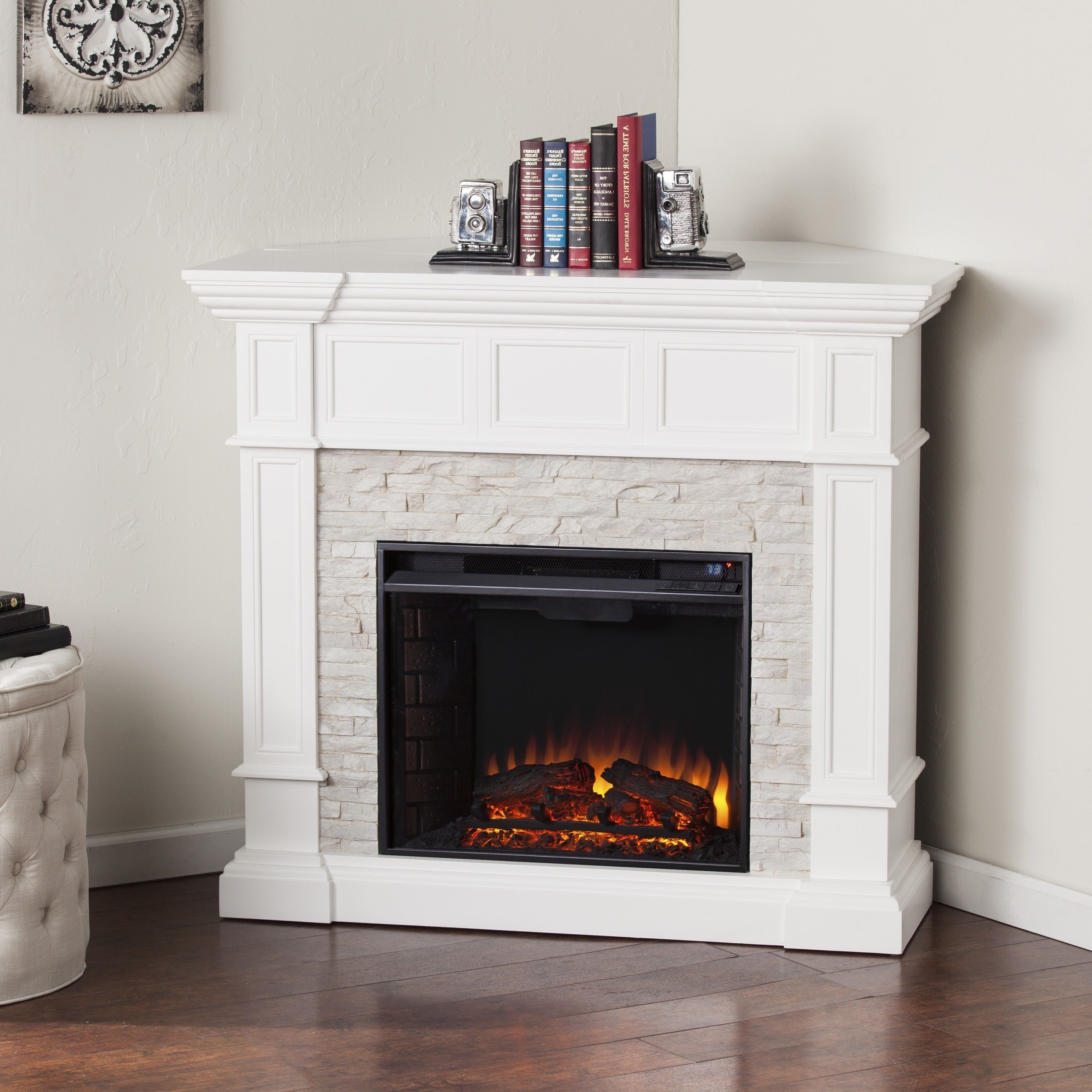 Corner Faux Fireplace Fresh 33 Modern and Traditional Corner Fireplace Ideas Remodel