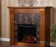 Corner Fireplace Heater Best Of Sei Jamestown 45 5 In W Electric Fireplace In Salem Antique