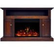 Corner Fireplace Heater Elegant Cambridge sorrento 47 In Electric Fireplace Heater Tv Stand