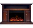 Corner Fireplace Heater Elegant Cambridge sorrento 47 In Electric Fireplace Heater Tv Stand