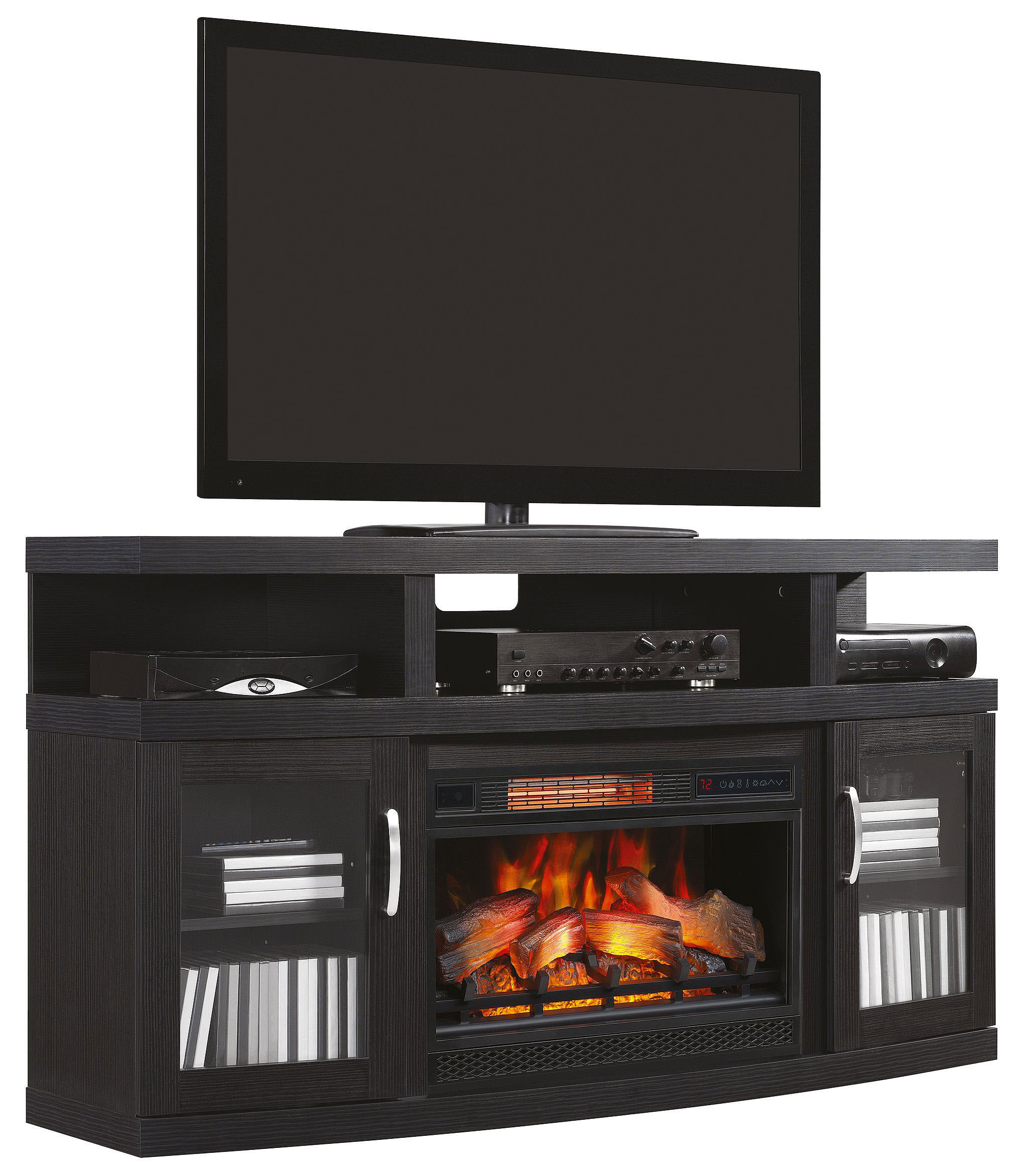 Corner Fireplace Heater Lovely Electric Fireplace Classic Flame Cantilever • topkamin