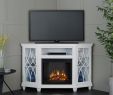 Corner Fireplace Tv Stand Awesome Lynette 56 In Corner Electric Fireplace In White