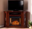 Corner Tv Cabinet with Fireplace Inspirational southern Enterprises Claremont Corner Fireplace Tv Stand In Mahogany