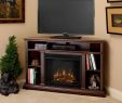 Corner Tv Stand with Fireplace for 55 Inch Tv Awesome Churchill 51 In Corner Media Console Electric Fireplace In Dark Espresso
