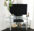 Corner Tv Stand with Fireplace for 55 Inch Tv Beautiful Glass Metal 44 Inch Corner Tv Stand