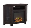 Corner Wood Fireplace Awesome 48" Corner Fireplace Tv Stand Espresso by Walker Edison