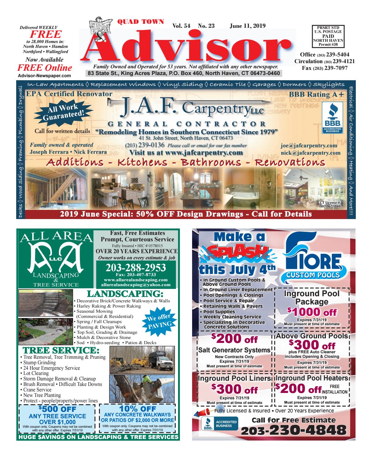 Cosmo 42 Fireplace Best Of the Advisor June 11 2019 by the Advisor Newspaper issuu