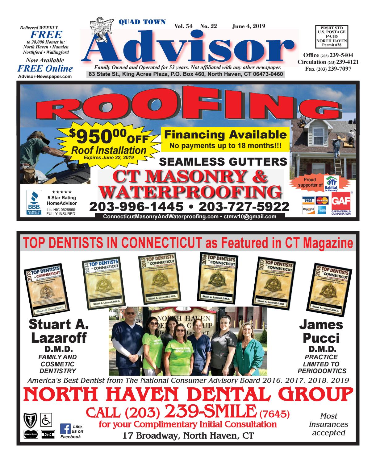 The Advisor June 3 2019 by The Advisor Newspaper issuu page 1