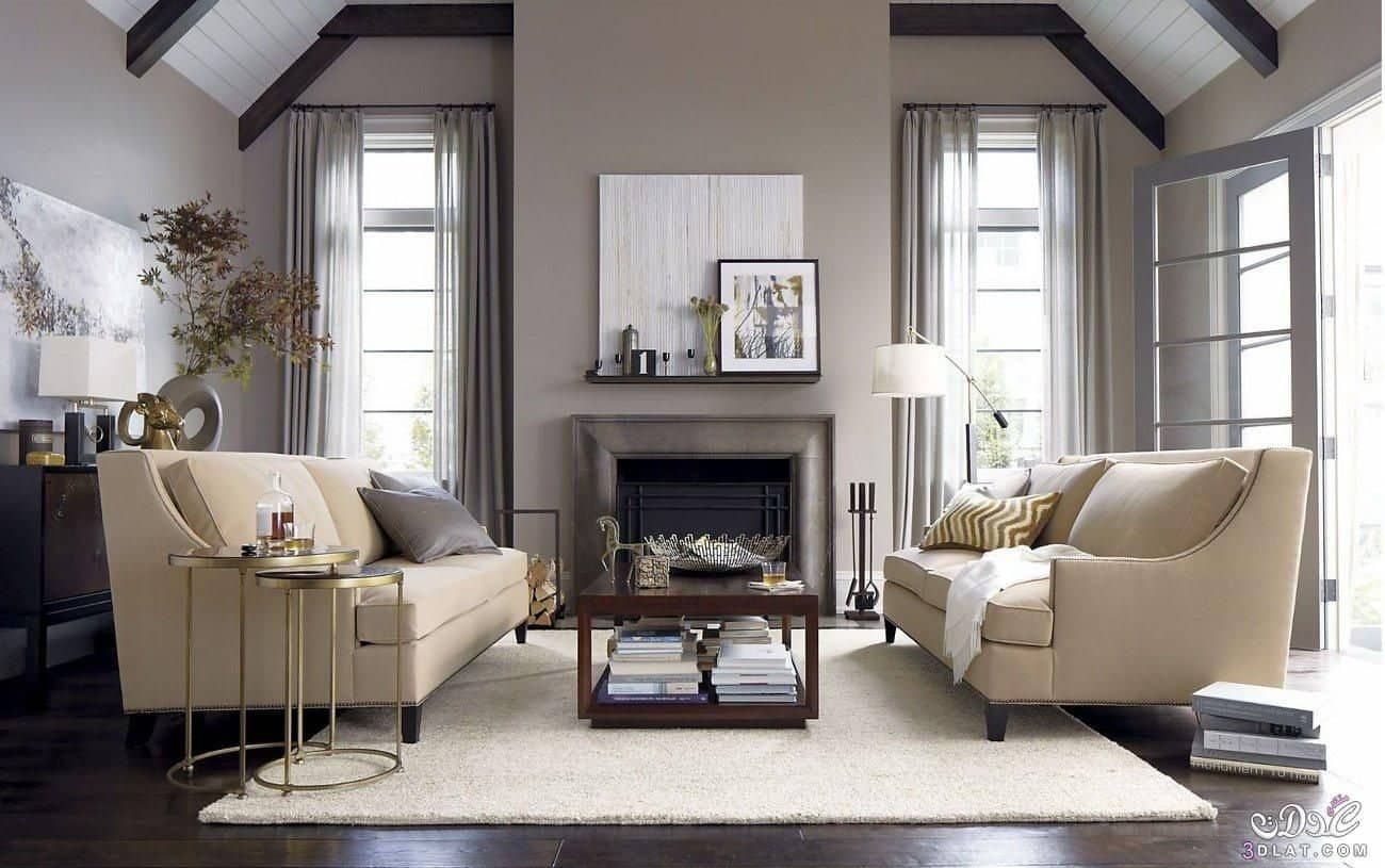 Living Room With Grey Walls And Cream Sofas in 2019 d5a29ff78e852a422b2e3cabf79