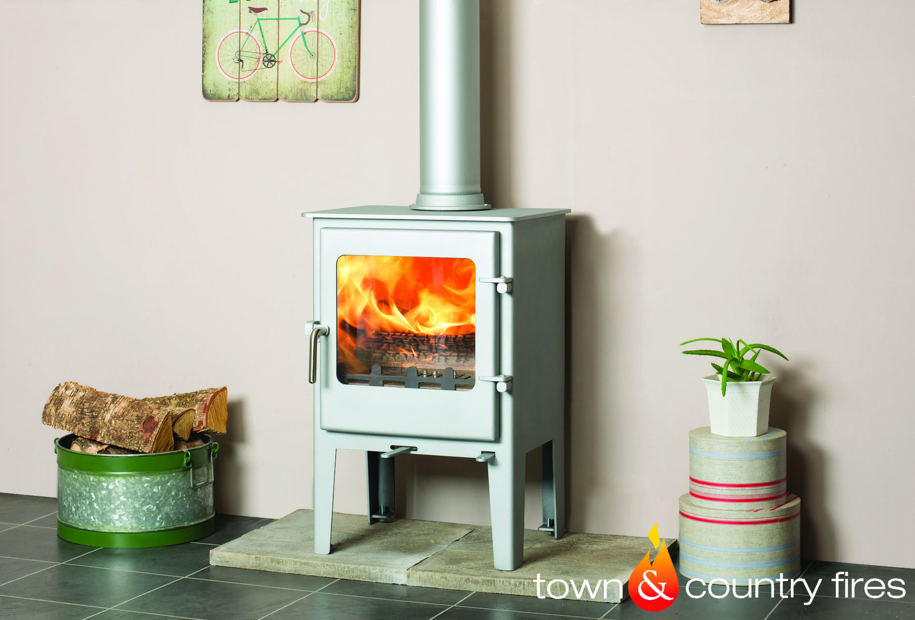 Country Stove and Fireplace Beautiful Saltburn Multi Fuel Stove Wood Burning Stove