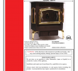 Country Stove and Fireplace New Country Flame Hr 01 Operating Instructions