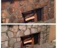 Cover Brick Fireplace with Stone Elegant Diy Painted Rock Fireplace I Updated Our Rock Fireplace