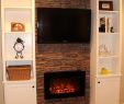 Cover Brick Fireplace with Wood Panels Awesome Faux Fireplace Ideas Can Also Include Your Entertainment