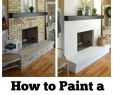 Cover Brick Fireplace with Wood Panels Lovely How to Paint A Brick Fireplace New House