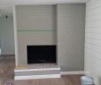 Covering Brick Fireplace Luxury Brick Fireplace Makeover You Won T Believe the after