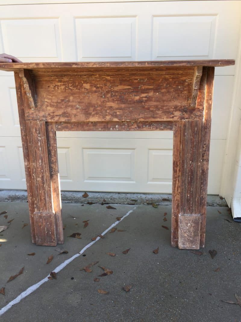 Craigslist Fireplace Luxury How to Create An Antique Fireplace Mantel From Craigslist