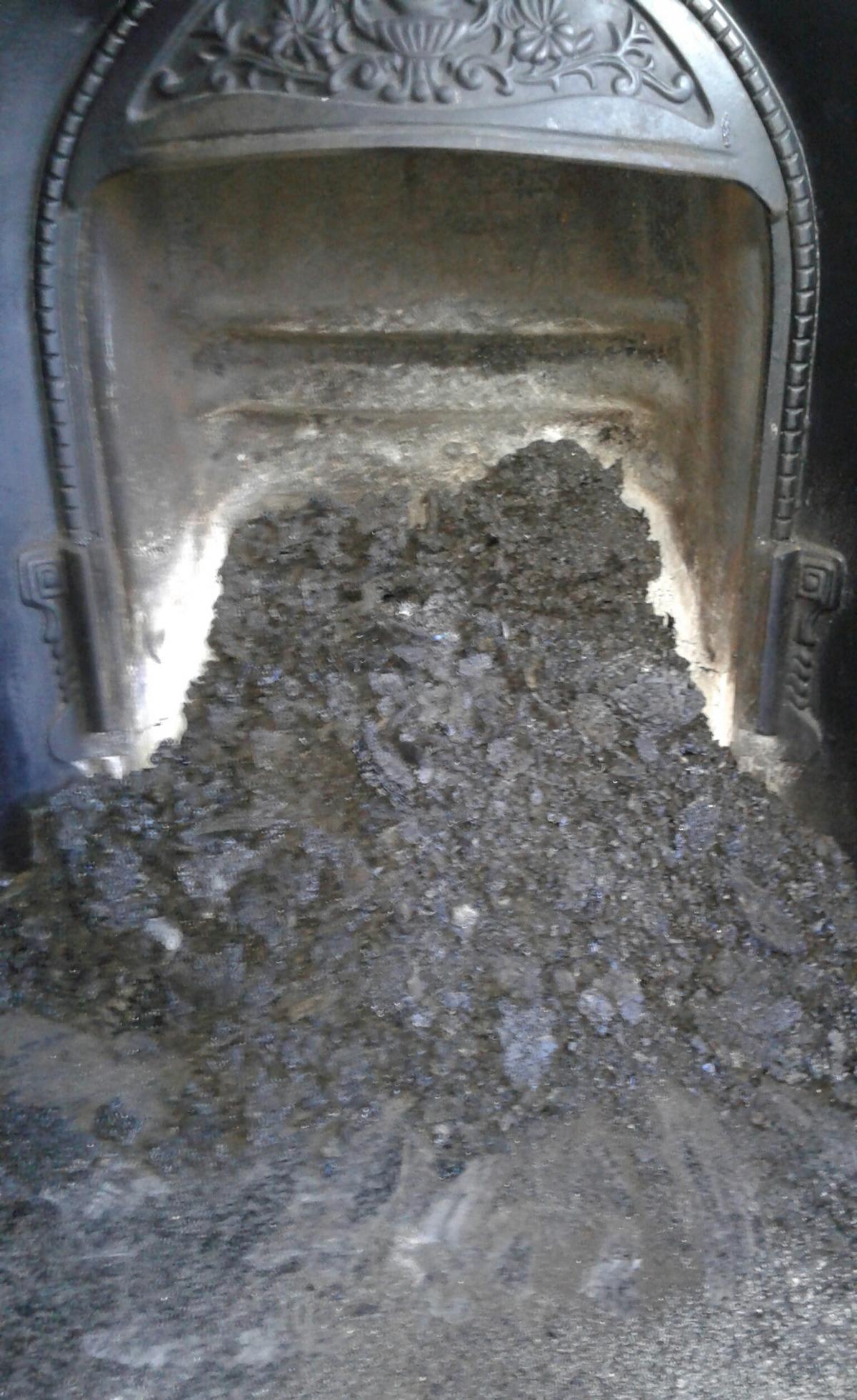 Creosote Fireplace Best Of Burnt Creosote From Chimney Fire • Cleaner Chimneys