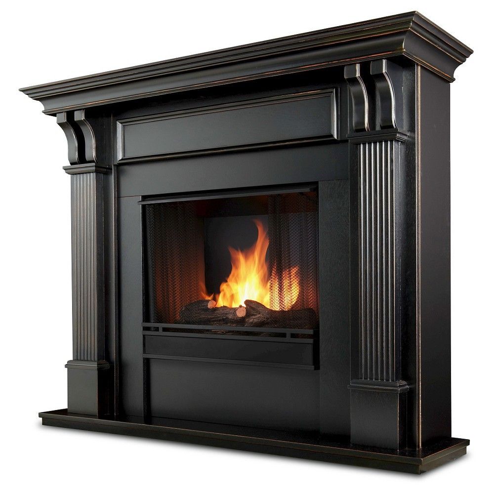 Real Flame Ashley Gel Fireplace Blackwash Blackwash 9ca d78a5318e e