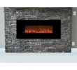 Dark Wood Electric Fireplace Lovely Mood Setter 54 In Wall Mount Electric Fireplace In Black