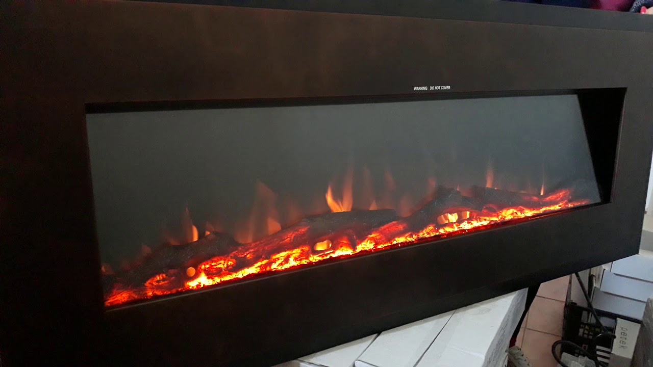 Dark Wood Electric Fireplace Unique Electric Fireplace Aflamo Mohave Bb