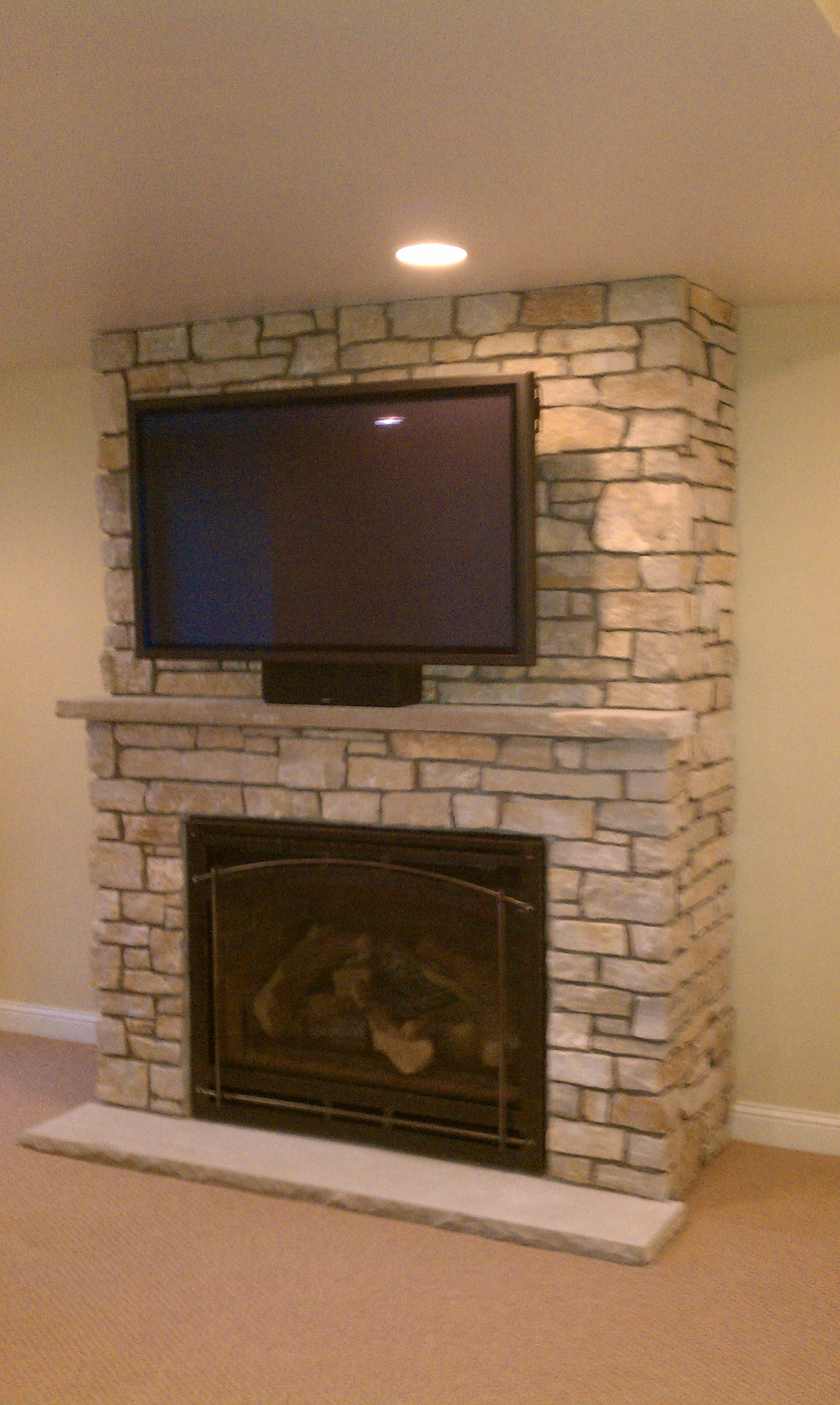 Decorating Ideas for Tv Over Fireplace Inspirational Interior Find Stone Fireplace Ideas Fits Perfectly to Your