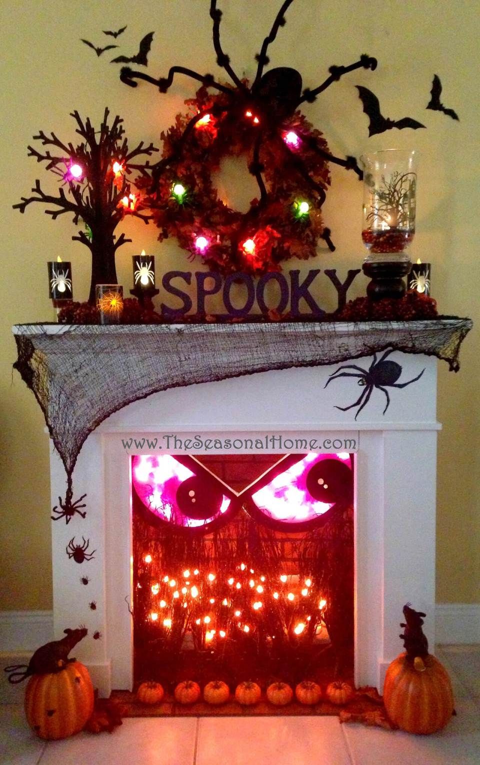 Decorating Inside A Fireplace Luxury 51 Spooky Diy Indoor Halloween Decoration Ideas for 2019