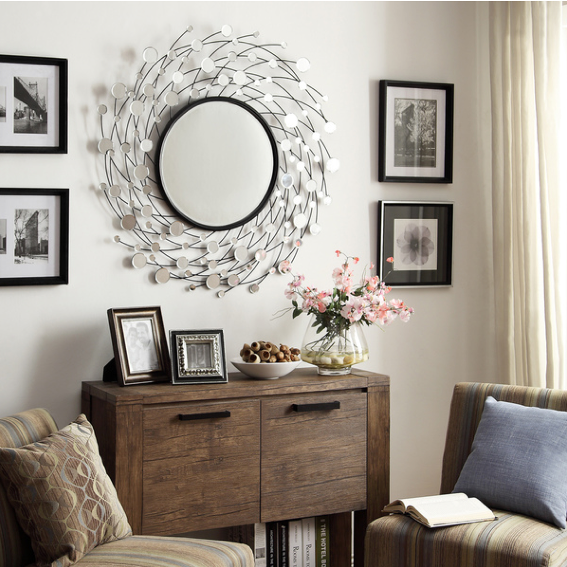 Does your accent mirror look lonely on a big wall Flank 0ddf75d95ed24bf e7f5771f76a