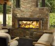 Direct Vent Fireplace Outside Cover Beautiful Luxury Outdoor Chat area Massive Stone Faced Outdoor Gas