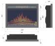 Disadvantages Of Ventless Gas Fireplace Fresh Amazon Golden Vantage 23" 5200 Btu 1500w Adjustable