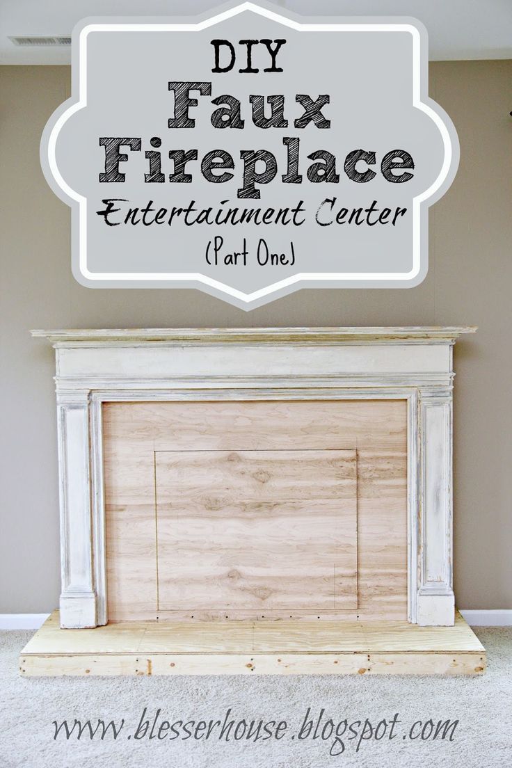 Bless er House DIY Faux Fireplace Entertainment Center 0d6ac1d0d5c0a3fbc e122d0ca9