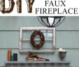 Diy Faux Fireplace New Diy Faux Fireplace Indoor or Outdoor