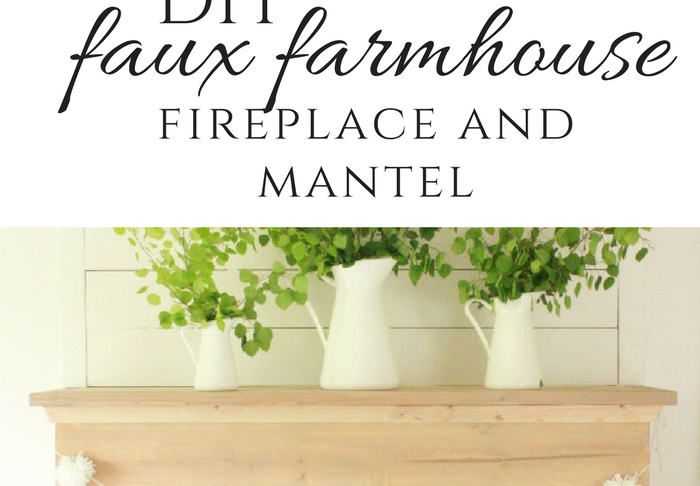 Diy Fireplace Ideas Luxury Diy Faux Farmhouse Style Fireplace and Mantel