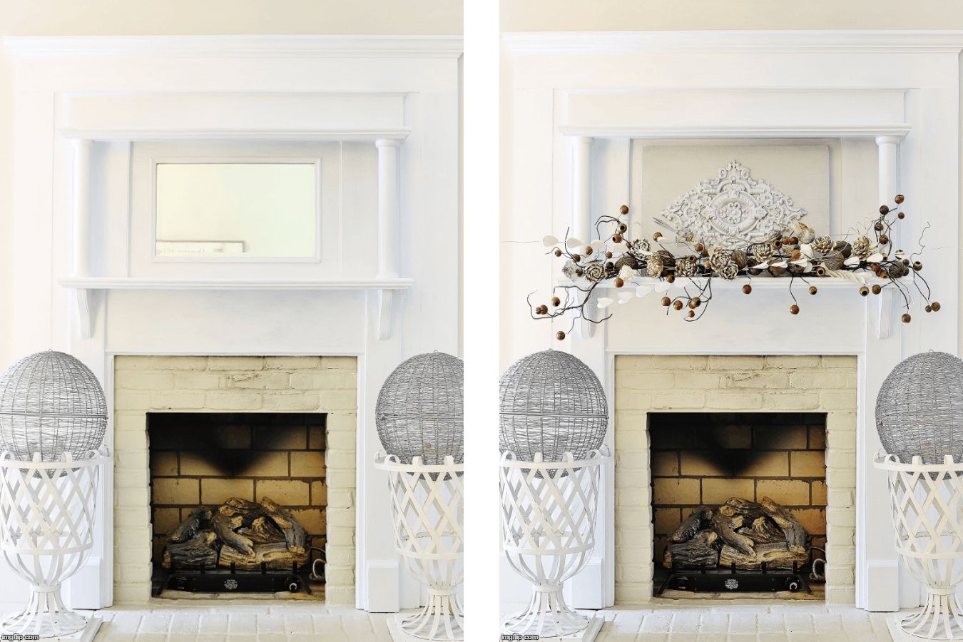 Diy Fireplace Mantel Ideas Awesome 35 Beautiful Fall Mantel Decorating Ideas