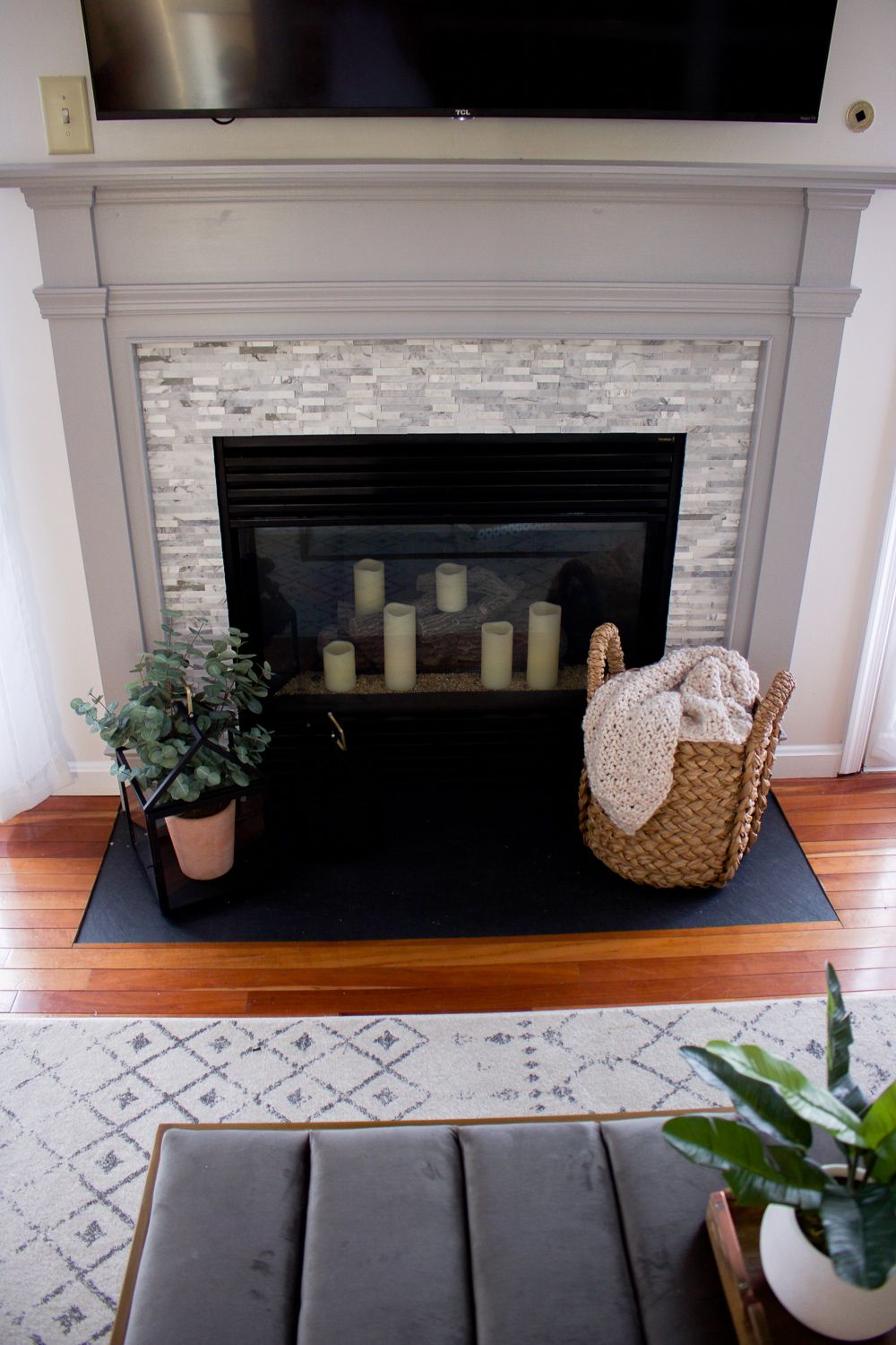 Diy Fireplace Surround and Mantel Lovely Diy Fireplace Transformation – Lauren Loves