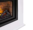 Diy Water Vapor Fireplace Beautiful Adam Miami Optimyst Fireplace Suite In Pure White 48 Inch