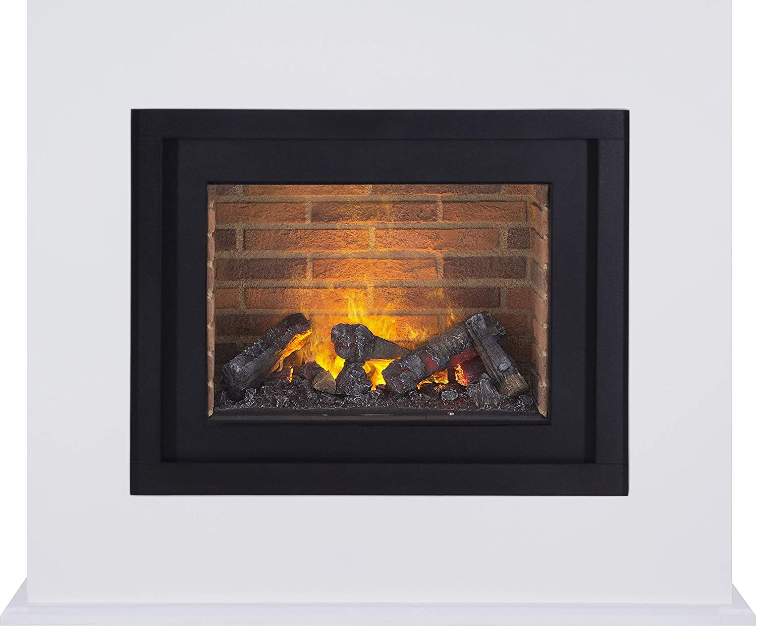 Adam Miami Optimyst Fireplace Suite in Pure White 48 Inch 9105a0UUIuL SL1500
