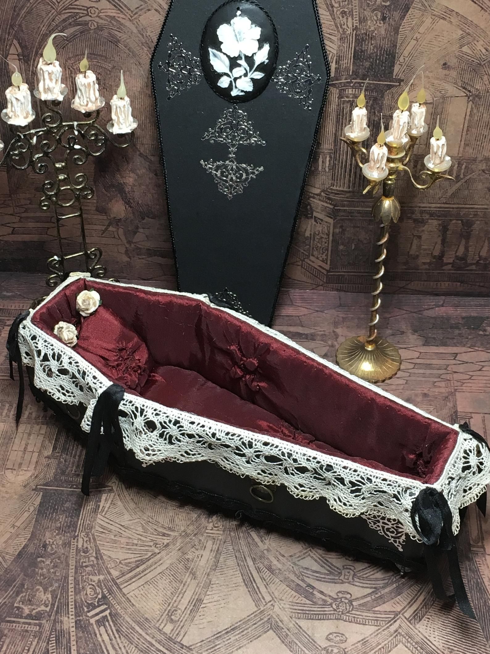 Miniature Coffin Miniature Casket OOAK Miniature ddd0d9533e55b84b fe0dbe
