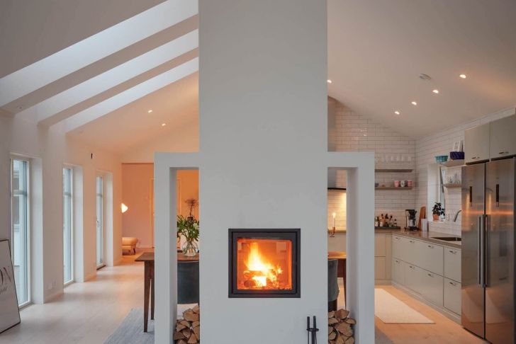 Double Sided Fireplace Fresh 16 Gorgeous Double Sided Fireplace Design Ideas Take A Look