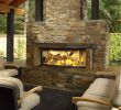 Double Sided Fireplace Insert Awesome Luxury Outdoor Chat area Massive Stone Faced Outdoor Gas