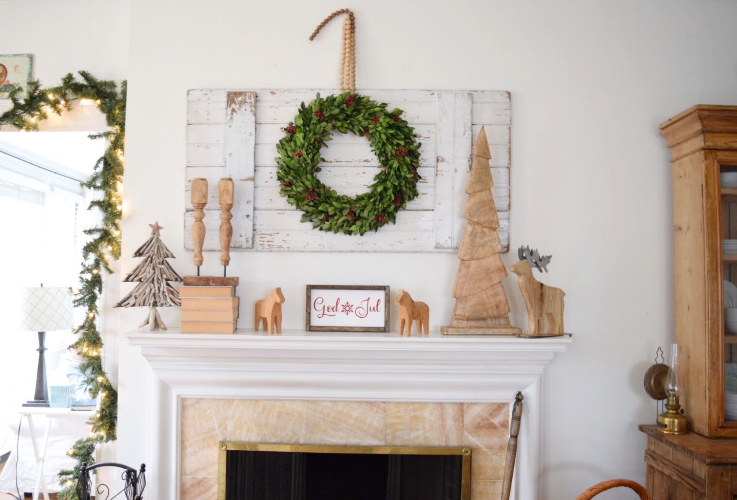 Driftwood Fireplace Mantel Best Of Christmas Mantel Ideas How to Style A Holiday Mantel